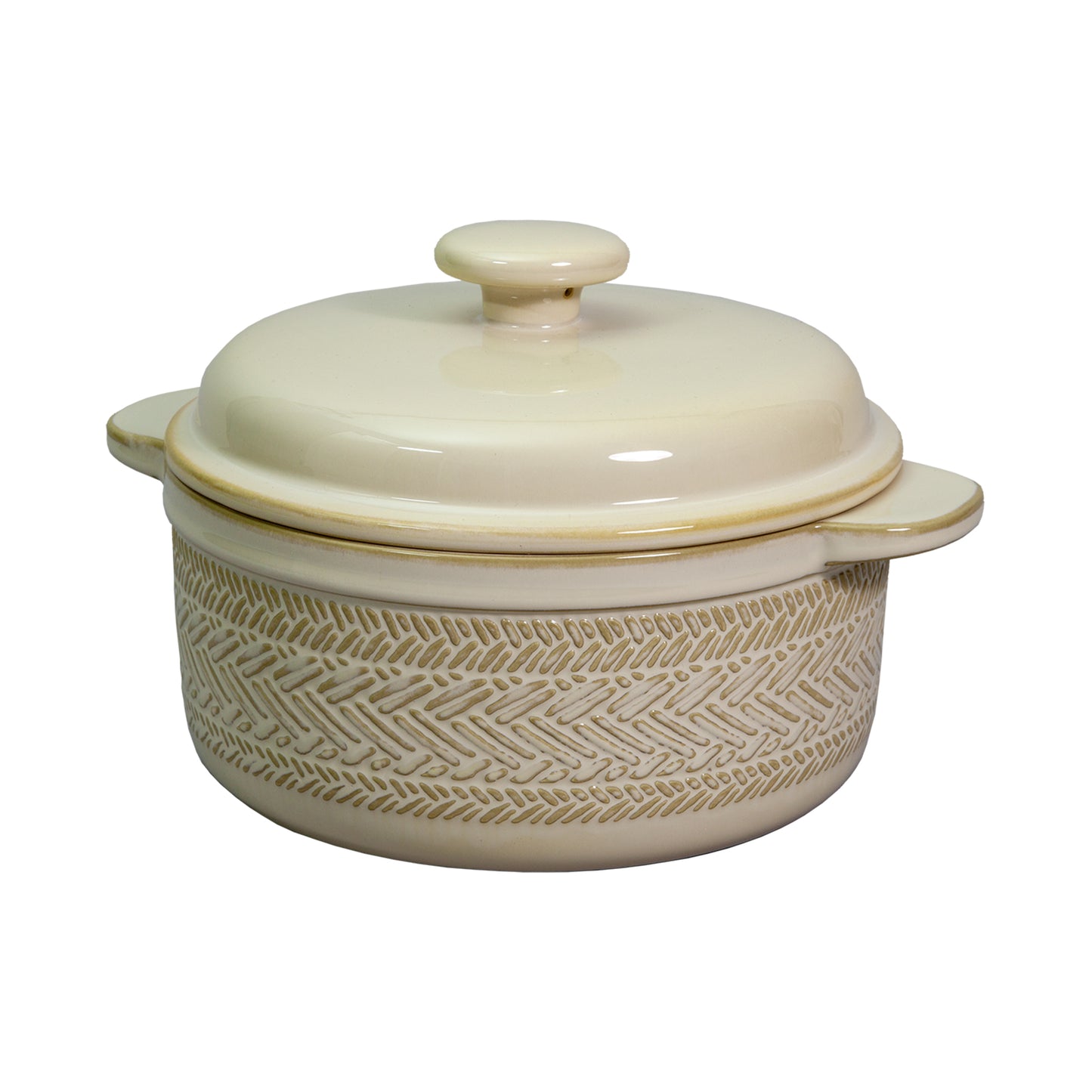 9.5" TEXTURED DUTCH OVEN