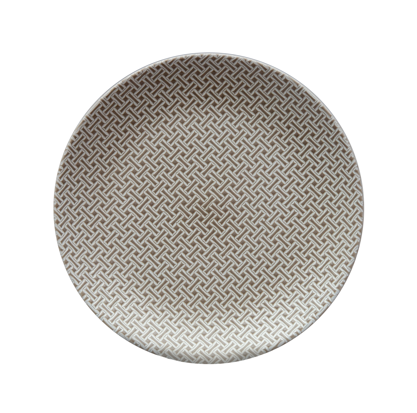 4PC TEXTURED STONE DINNER PLATES