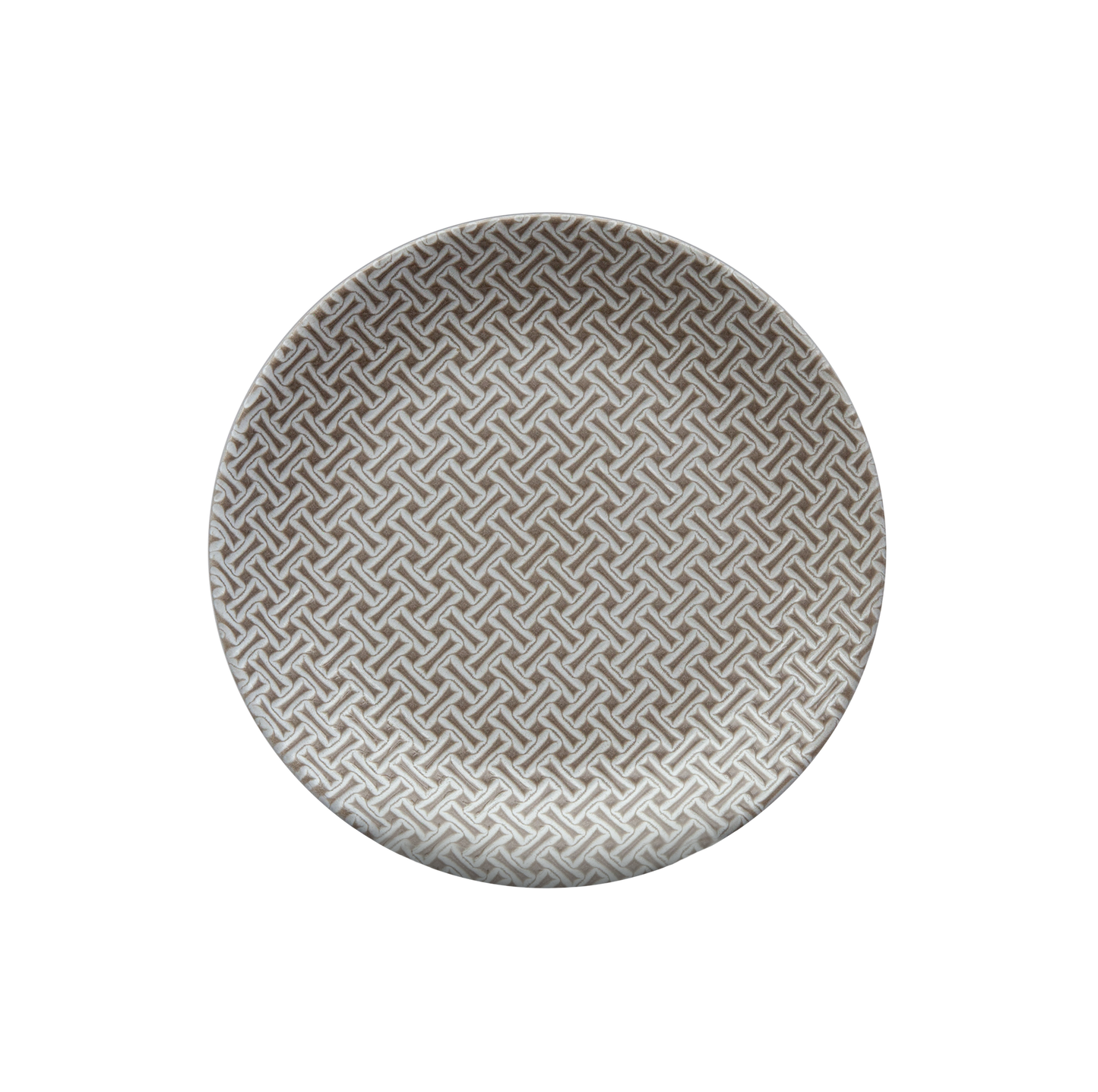 4PC TEXTURED STONE SALAD PLATES